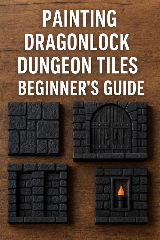 Painting DragonLock Dungeon Tiles – A Beginner’s Guide